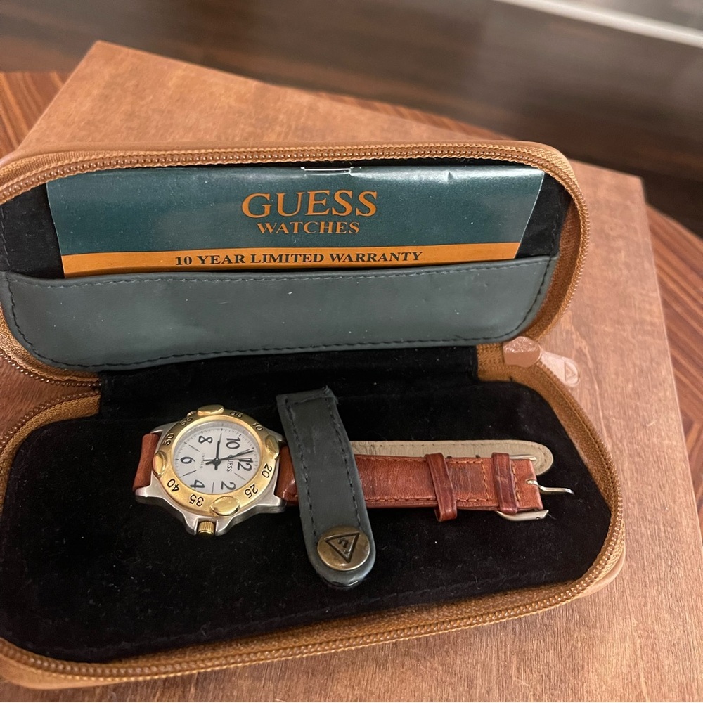Vintage guess explorer watch